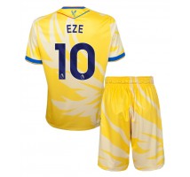 Crystal Palace Eberechi Eze #10 Koszulka Wyjazdowa dzieci 2024-25 Krótki Rękaw (+ krótkie spodenki)